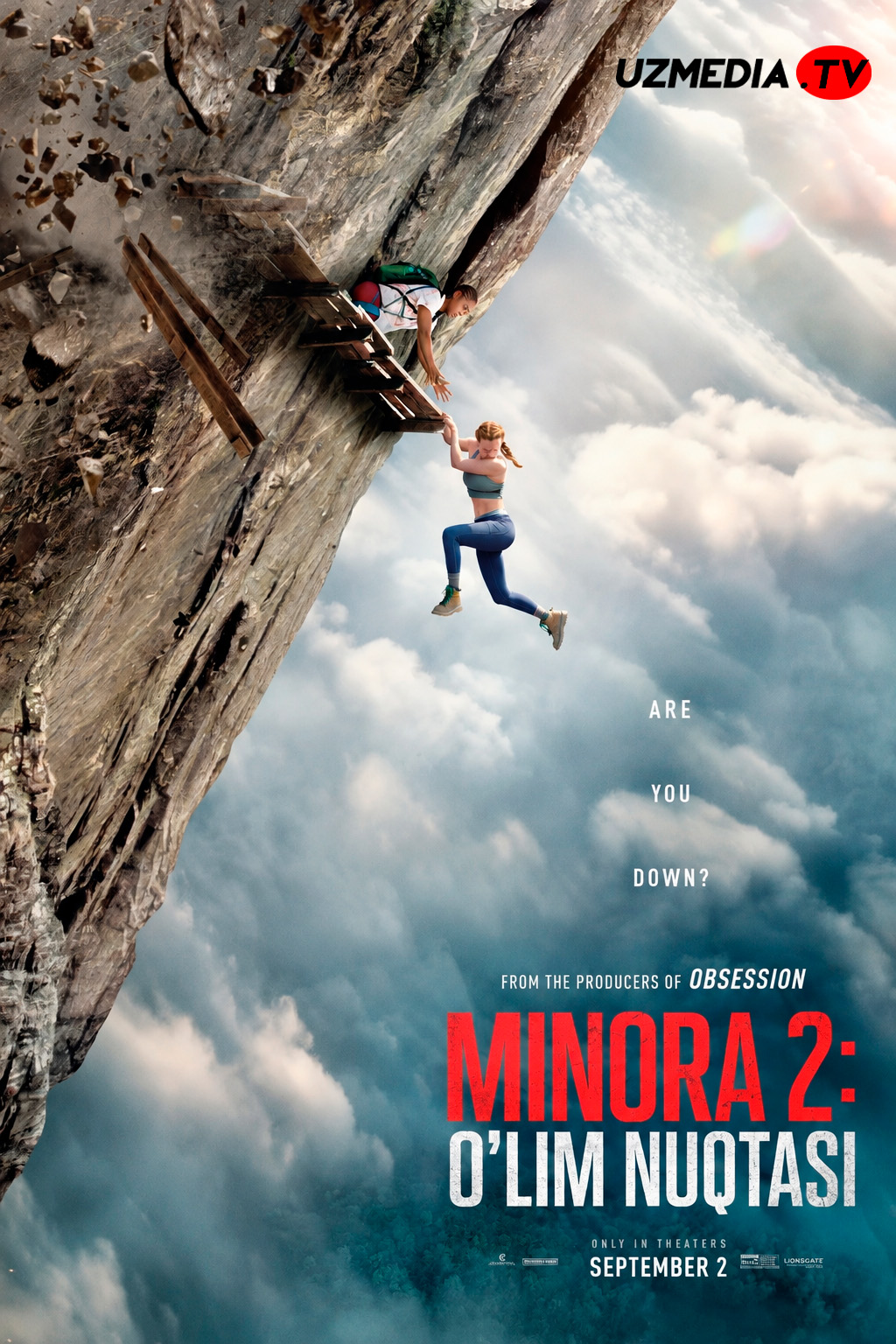 Minora 2: Ajal nuqtasi / Balandlik 2 / Noto'g'ri qadam 2 / Tepalik 2 Premyera Uzbek tilida O'zbekcha 2026 tarjima kino Full HD skachat